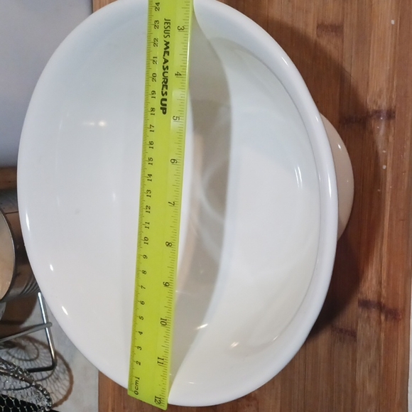 Pfaltzgraff White and Green Decorative Bowl - Picture 6 of 9